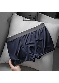 Quần lót nam, quần boxer nam cao cấp chất thun lạnh kháng khuẩn co giãn 4 chiều phong cách nam tính - BASIC