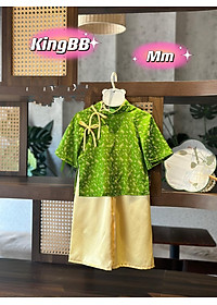 Bộ bà ba cho bé gái đi chơi biểu diễn đẹp từ 12-40kg chất lụa mềm mát