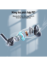 Tai Nghe Bluetooth ROBOT Airbuds T30 Plus Thiết Kế In-Ear Chống Nước Hàng Chính Hãng