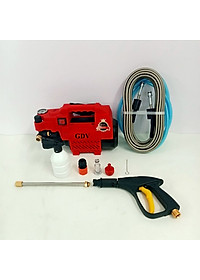 Máy rửa xe và xịt rửa đa năng GDV QXJ04-2 có chỉnh áp tặng kèm đầy đủ phụ kiện - Màu Ngẫu Nhiên - Hàng Chính Hãng