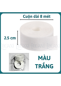 Cuộn băng keo dán cổ áo Chống thấm mồ hôi Lâu bong tróc Chống bụi bẩn ố vàng 8 mét Dùng 1 lần Legaxi