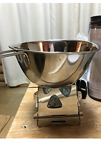 Tô Inox Φ13cm Echo Metal Có Tay Cầm Tiện Dụng, Khả Năng Chịu Nhiệt Tốt