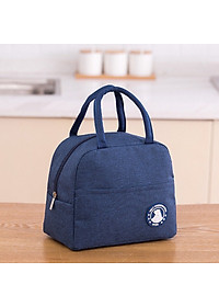 Túi Giữ Nhiệt Đựng Hộp Cơm 2 Ngăn – Có Khoá Kéo 3 Lớp Giữ Nhiệt Cao Cấp Kiểu Xuất Nhật Sang Trọng Tiện Lợi - Chống Thấm Nước Hàng Loại 1 Chính Hãng MINIIN