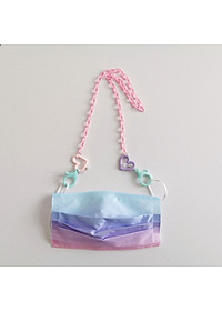 Dây đeo khẩu trang, Dây đeo kính thời trang chống rơi rớt 2 trong 1, dây khẩu trang xích nhựa