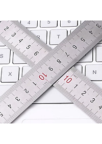 Thước Kẻ thép không gỉ-khắc chìm in màu Baoke