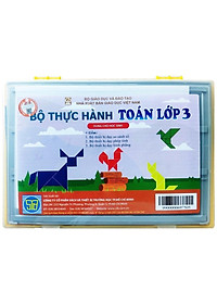 Bộ 2 Hộp Thực Hành Toán Lớp 3 Dùng Cho Học Sinh