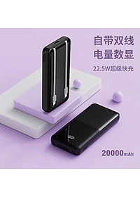 Pin sạc dự phòng SH-2331, công suất 22.5W dung lượng 20000mAh sạc nhanh hai chiều, có chứng nhận 3C tiêu chuẩn quốc gia, hàng chính hãng