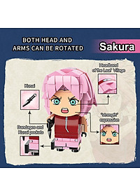 Đồ chơi lắp ráp, xếp hình Keeppley – Naruto Shippuden Cuộc Phiêu Lưu Gió Xoáy