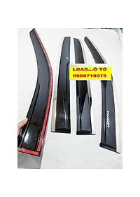 Vè Che Mưa Xe Xe Ford Ranger 2023-2016 Mẫu Chỉ Inox Cao Cấp Nhất Thị Trương, Có Trang Bị Sẵn Keo Dán 3M