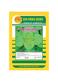 Hạt giống rau thơm mè Hàn Quốc - SESAME - Tía tô Hàn Quốc VTS91
