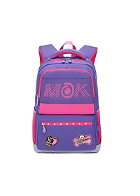 Balo học sinh cấp 1&amp;2 siêu nhẹ chống gù chống nước cao cấp phong cách châu âu