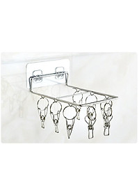 Miếng dán kệ nhà tắm, kệ góc trong suốt thay đổi vị trí mới