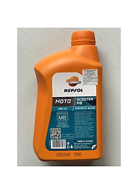Combo nhớt xe tay ga cao cấp Repsol Scooter 10W40 800ml tặng nhớt hộp số Repsol Gear Oil 120ml