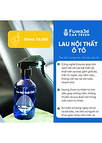 Xịt vệ sinh nội thất ô tô hữu cơ enzyme sinh học từ vỏ dứa Fuwa3e 300ml 