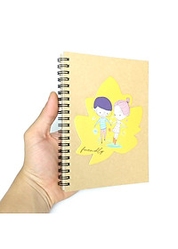 Sổ Lò Xo The Sun - Friendly (13x18cm) - Mẫu 3