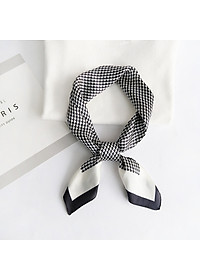 Khăn lụa vuông basic dễ phối đồ AKL90 (70x70cm