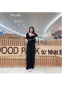 Quần ống rộng_mã1231,quần tây nữ ống rộng