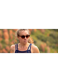 Kính mát thể thao Unisex Tifosi Swank - Gọng Crystal Brown / Onyx, Tròng Brown Gradient