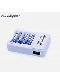 Bộ sạc tự ngắt K11 tặng kèm hộp 4 PIN SẠC AA 3000mAh