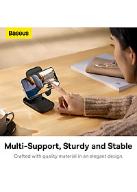 Giá Đỡ Điện Thoại Để Bàn Gấp Gọn Baseus Seashell Chắc Chắn Sang Trọng - Hàng chính hãng
