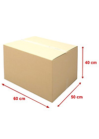 Thùng Carton Đóng Hàng 60 x 50 x 40 cm