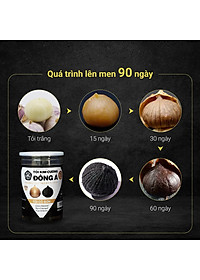 Tỏi Đen Kim Cương Đông Á - Tỏi Đen Cô Đơn (Túi 200g)