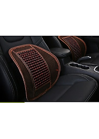 Miếng tựa lưng ghế hạt gỗ massage cao cấp