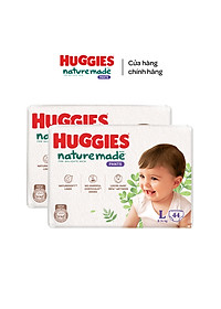 Combo 2 Tã/Bỉm quần Huggies Platinum NatureMade M58/L44/XL38/XXL26