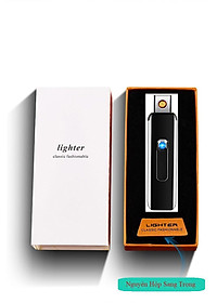 Hộp Quẹt Usb Sạc Điện Hồng Ngoại Nhỏ Gọn Tiện Dụng Đẹp Mắt, Bật Lửa Điện Cảm Ứng Sạc Cổng Usb Sang Trọng