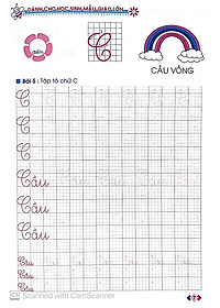 Tủ Sách Cho Bé Vào Lớp 1 - Bé Tập Tô Chữ Hoa Dành Cho Học Sinh Mẫu Giáo Lớn