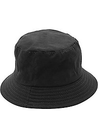 mũ tai bèo đen trơn