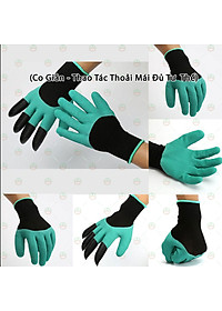[Quá Hay] Bao Găng Tay Làm Vườn Đa Năng KhoNCC Hàng Chính Hãng - Bao Kèm Móng Bao Trơn - Bảo Vệ Ngón Tay - Thao Tác Vườn Nhanh - Sạch Sẽ - KDHS-GTLV