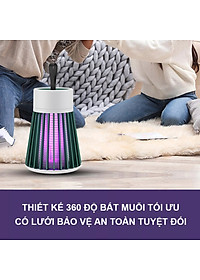 Đèn Bắt Muỗi, Máy Diệt Côn Trùng KUNBE, Công Nghệ Điện Quang Thế Hệ Mới, Thiết Kế Hiện Đại, Tích Hợp Pin Sạc, An Toàn, Hiệu Quả Cao