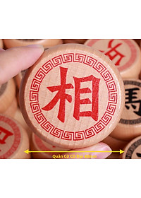 [GỖ TỰ NHIÊN CAO CẤP] Bộ cờ tướng gỗ sồi cao cấp kích thước 40 x 35cm, Bộ cờ tướng cao cấp khắc nét tinh xảo có bàn là hộp đựng gấp gọn - Hàng chính hãng D Danido