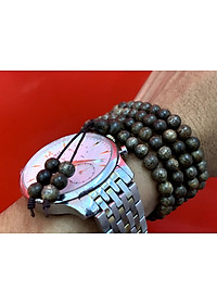 Vòng tay 108 hạt trầm hương thiên nhiên - Phi Long