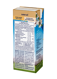 Blue Diamond - Thùng Sữa Hạt Hạnh Nhân ALMOND BREEZE vị Latte 180ml x 24 Hộp
