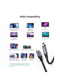 Cáp Sạc Choetech XCC-1002  Nhanh 100W Type C to Type C Dài 1.8M (Hàng chính hãng)