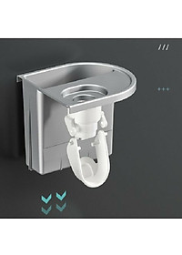 Giá treo  hộp đựng bàn chải kem đánh răng nhà tắm , Bộ nhả kem tự động 1 cốc - Hàng Chính Hãng - Tặng kèm sticker