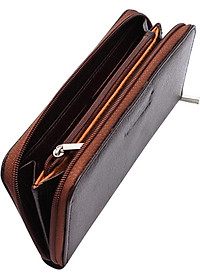 Ví Nữ Huy Hoàng HT3143 (9.5 x 19 cm) - Nâu