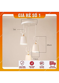 Đèn Thả Trần -  Đèn Thả Bàn Ăn Cao Cấp kèm bóng LED chuyên dụng và đế ốp trần