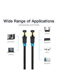 Dây cáp mạng đúc sẵn 2 đầu Cat6 SFTP - Hàng chính hãng Vention độ dài 1m - 30m