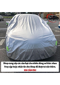 Bạt vải dù Oxford bảo vệ xe Toyota Wigo thông minh, áo che trùm phủ kín xe ô tô 5 chỗ chống nắng, nóng, mưa