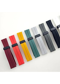 Dây silicon 20mm khoá nam châm màu đen dành cho đồng hồ Coros Pace 2