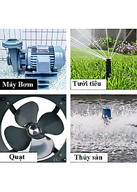 Công tắc điều khiển từ xa 100M xuyên tường công suất lớn 30A (3000W)/ điện áp 110-220V (Đen)