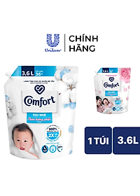 Túi Nước Xả Vải Comfort Thơm Hương Phấn Dịu Nhẹ Cho Cả Gia Đình