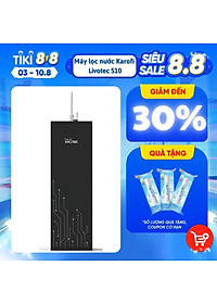 Máy lọc nước 9 lõi lọc hàng chính hãng Karofi Livotec 510, Màng RO 100 GPD Hàn Quốc