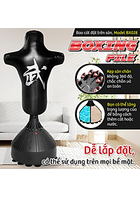 BG Trụ Đấm Bốc BG028 Tự Cân Bằng Cao Cấp BOXING PILE, Bao Cát Đấm Bốc Võ Thuật,Trụ Hơi Đấm Bốc Phản Xạ