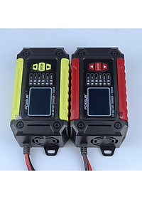 Hàng Nhật: Bộ Sạc Và Test Bình Ắc Quy Thông Minh 2IN1 FOXSUR 12V Công Nghệ Hiện Đại