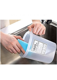 Combo bình nước nắp bật Yamada 1,8L + Cốc uống nước có nắp 360ml - nội địa Nhật Bản