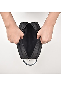 Túi  phụ kiện Wiwu Salem Anti - Theft Travel Pouch thiết kế kích thước nhỏ, sức chứa lớn, có dây kéo YKK rất bền - Hàng chính hãng